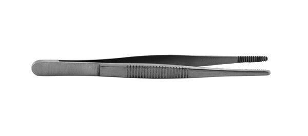 Dressing Forcep 3.5" Serrated, Stainless Steel