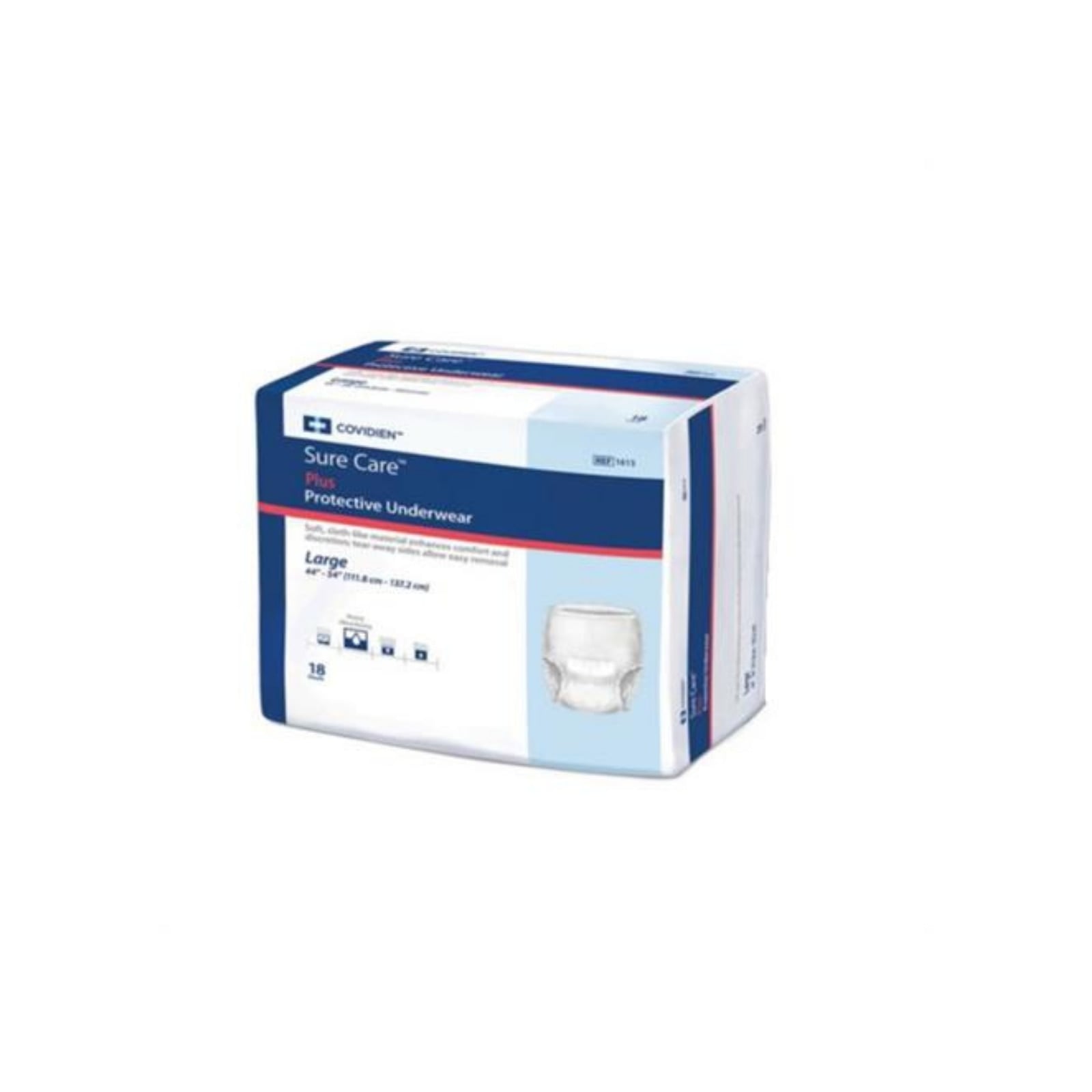 Covidien Sure Care Plus Protective Underwear, Small/Medium, 80/Case
