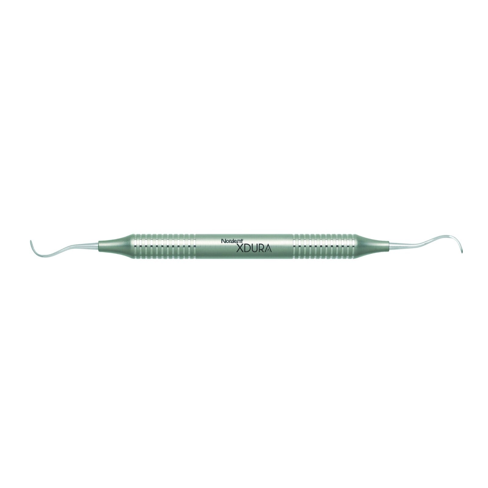 Nordent XDURA® Universal Curette, McCall #17-18, Double-Ended, DuraLite® ColorRings Handle