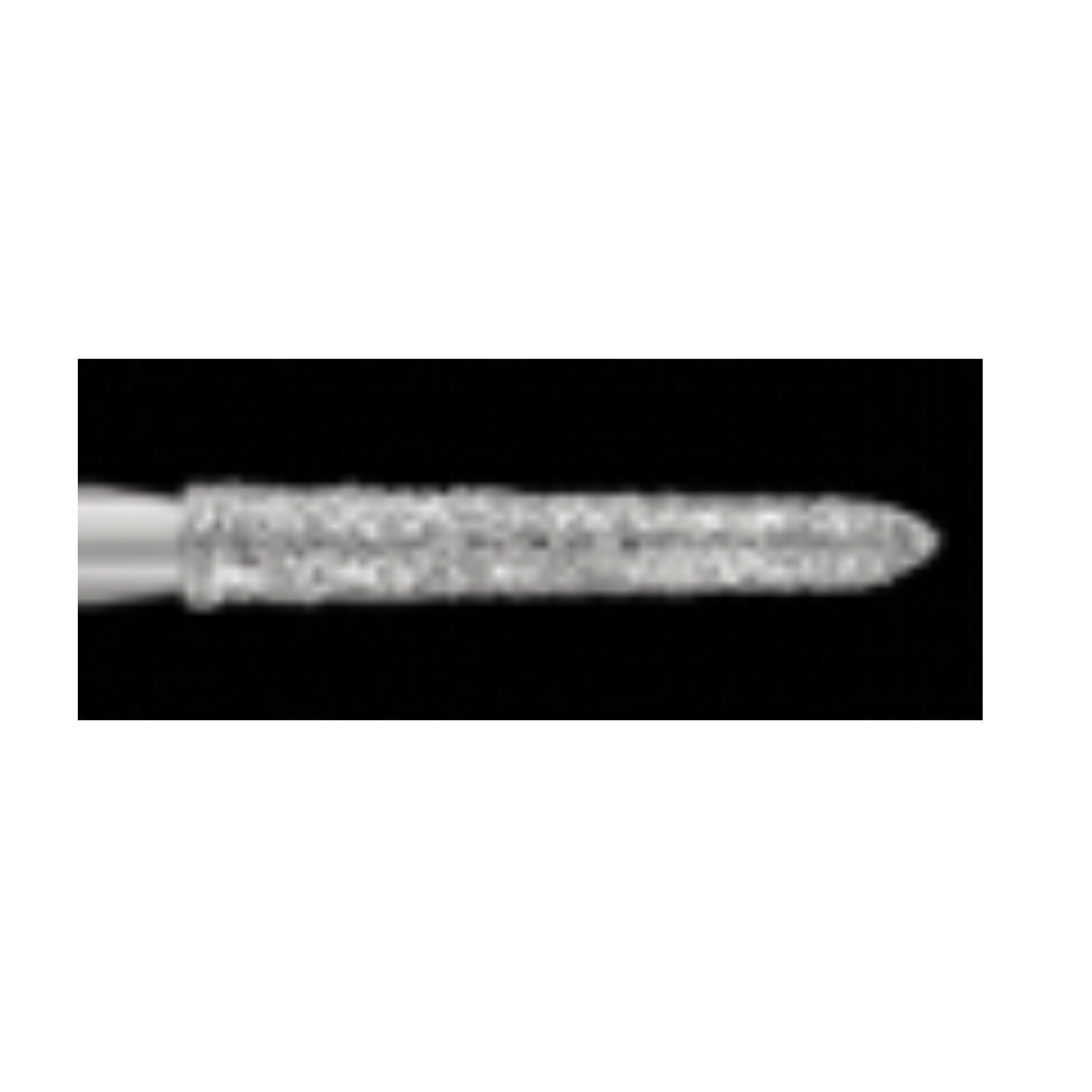 SS White Piranha Diamond Bur 879K-017F, Fine Grit, Friction Grip, Curettage, Single-Use, 25/Pk