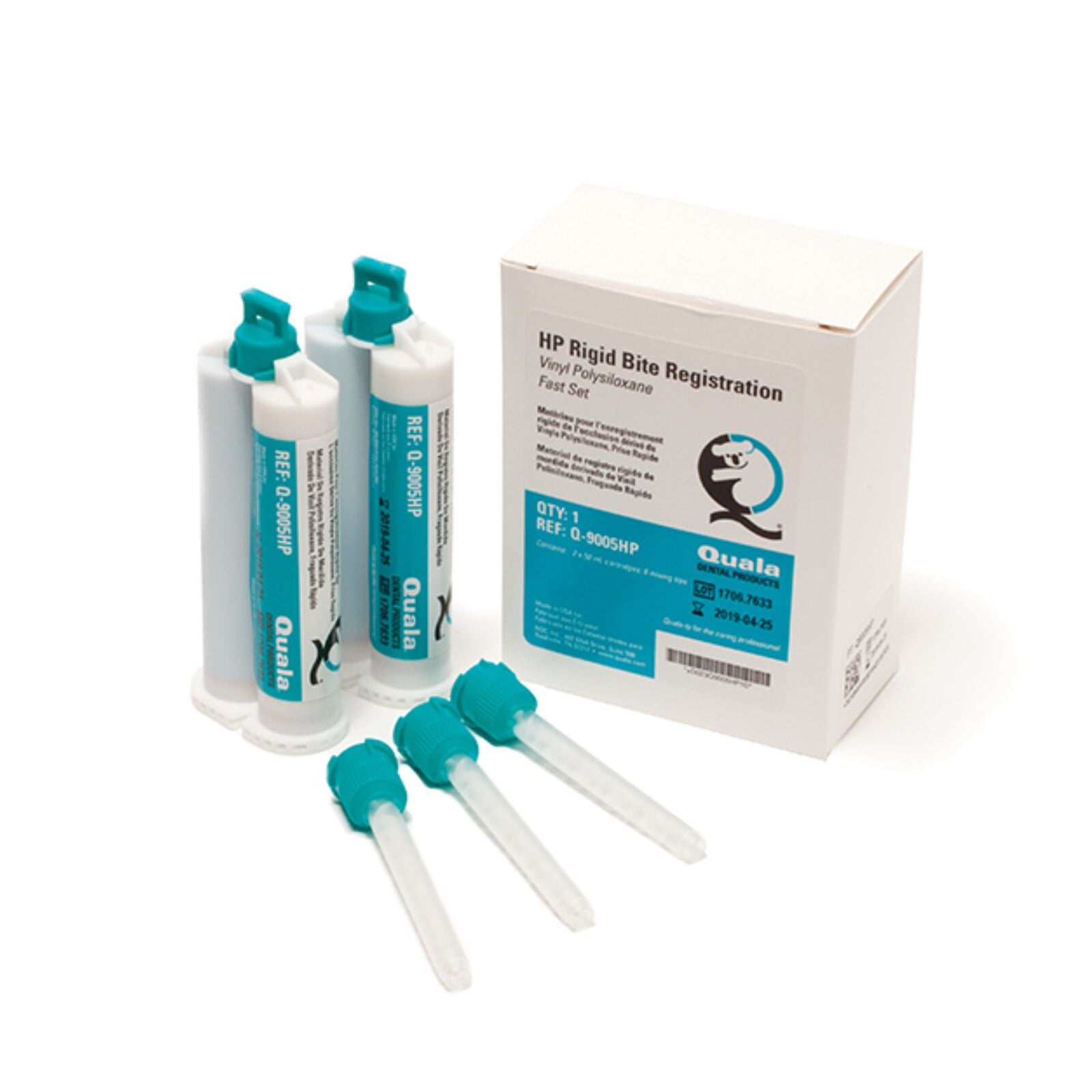 Bite Registration Cartridge 2/Pk Rigid Fast Set VPS, Unflavored, 50ml Cartridges