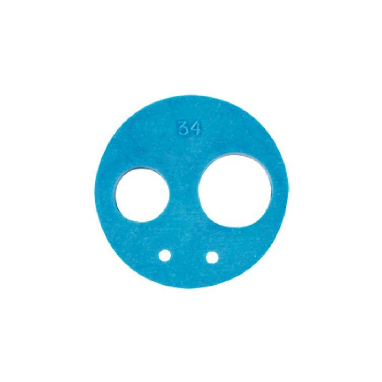 Midwest 4-Hole Hose Connector Gasket, Blue, 773002R