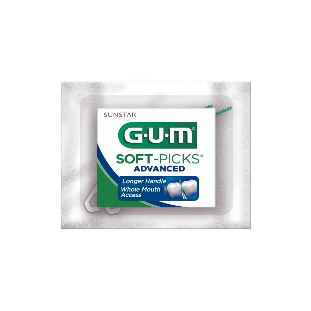 Sunstar GUM Soft-Picks Advanced Interdental Cleaners, 110 Count (Pack of 2)