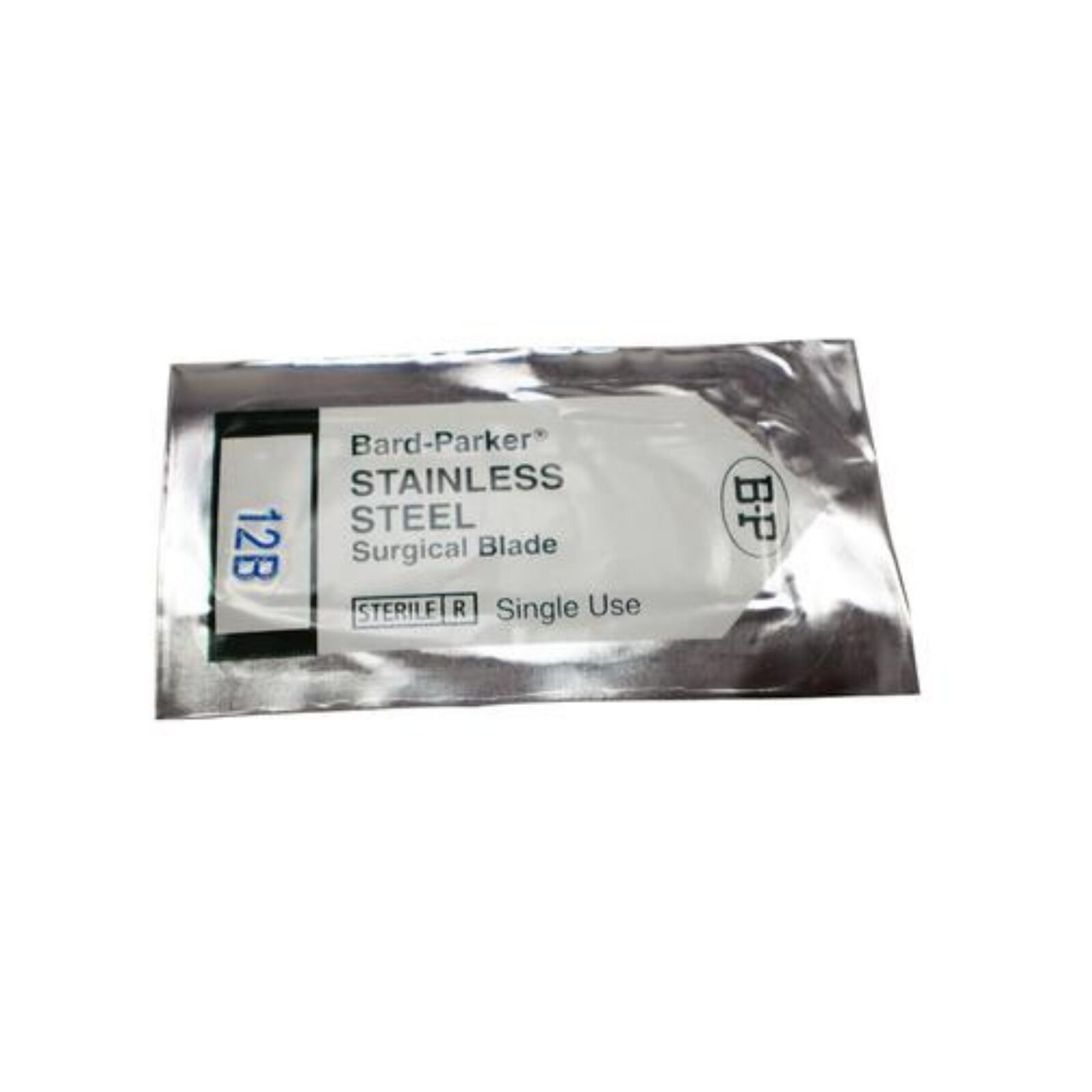 Bard-Parker Stainless Steel Surgical Blade #12B, Sterile, 50/Box