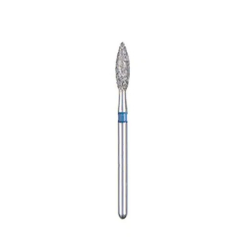 BluWhite Diamond™ Bur FG630XC, Friction Grip, Football Shape, Extra Coarse, Black Ring, Occlusal, 2.3 mm Diameter, 5.2 mm Length, 5/Pkg