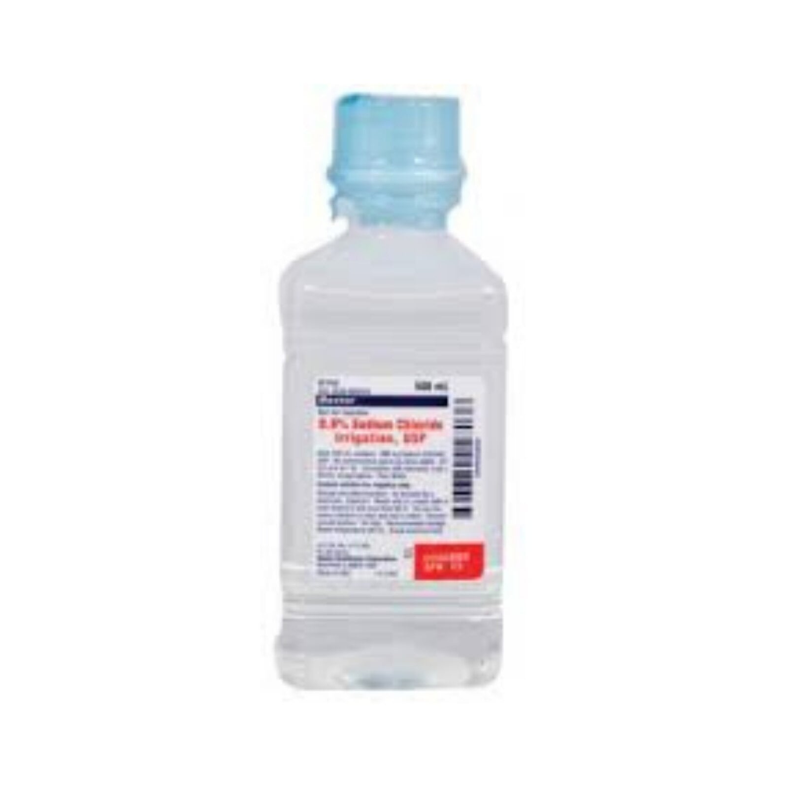 Baxter 0.9% Sodium Chloride Irrigation USP, 500 mL Plastic Pour Bottle, 18/Case