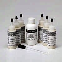 Jet Tooth Shade Acrylic Powder, Shade D4, Self-Cure, 16 oz (1 lb), Refill, 30D4
