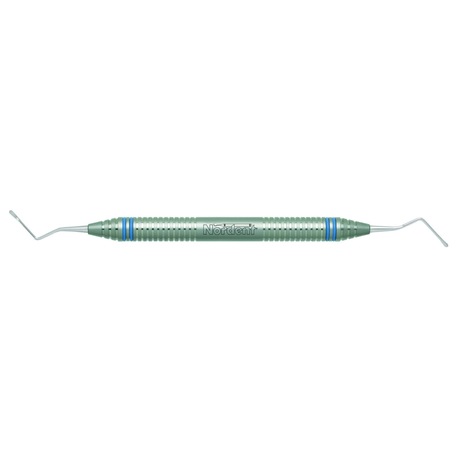 Nordent Endodontic Excavator #31L, Double-Ended, Long Shank, DuraLite ColorRings Handle, Stainless Steel