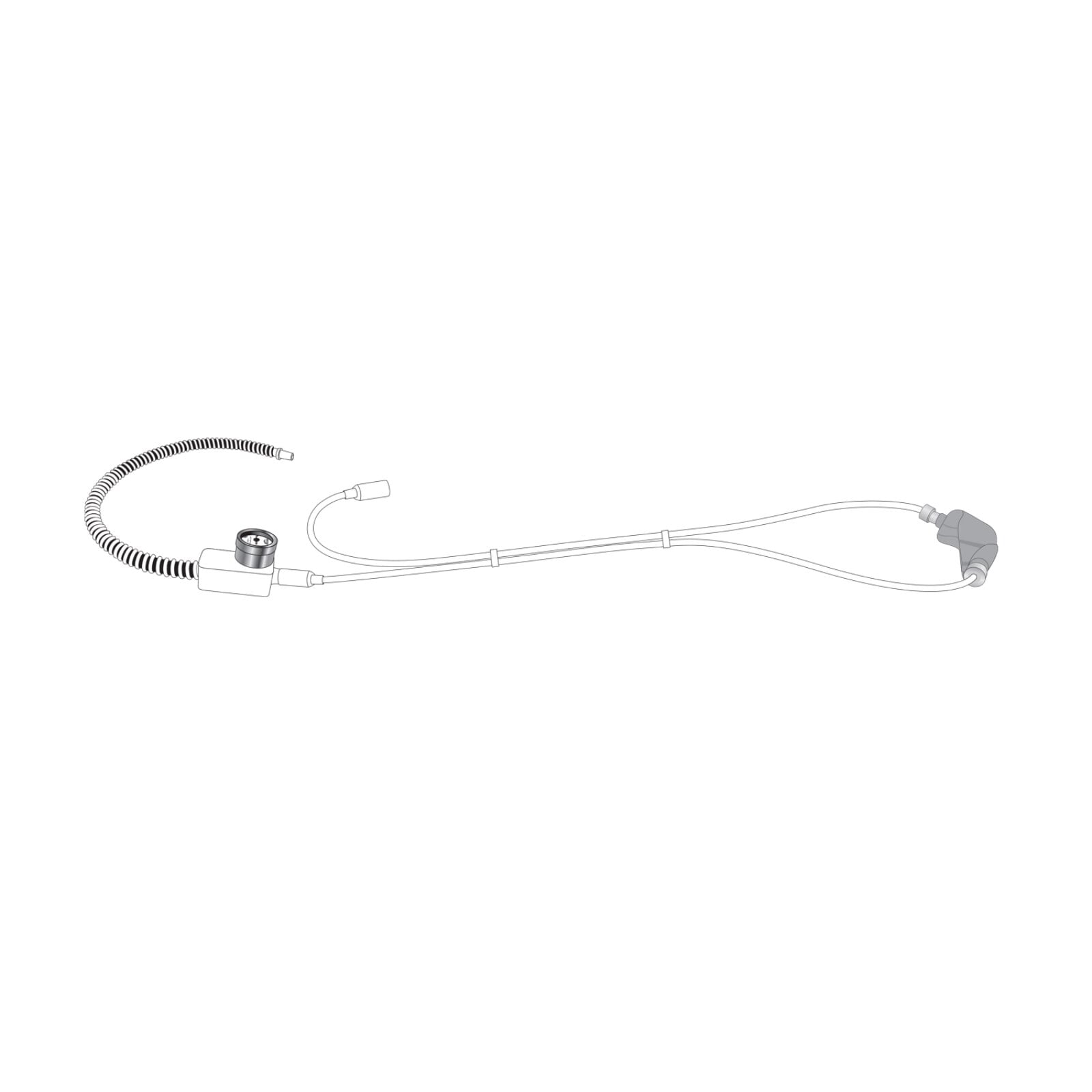 Accutron Axess RFS Hose Assembly (White Circuit) for Nitrous Oxide/Oxygen Sedation
