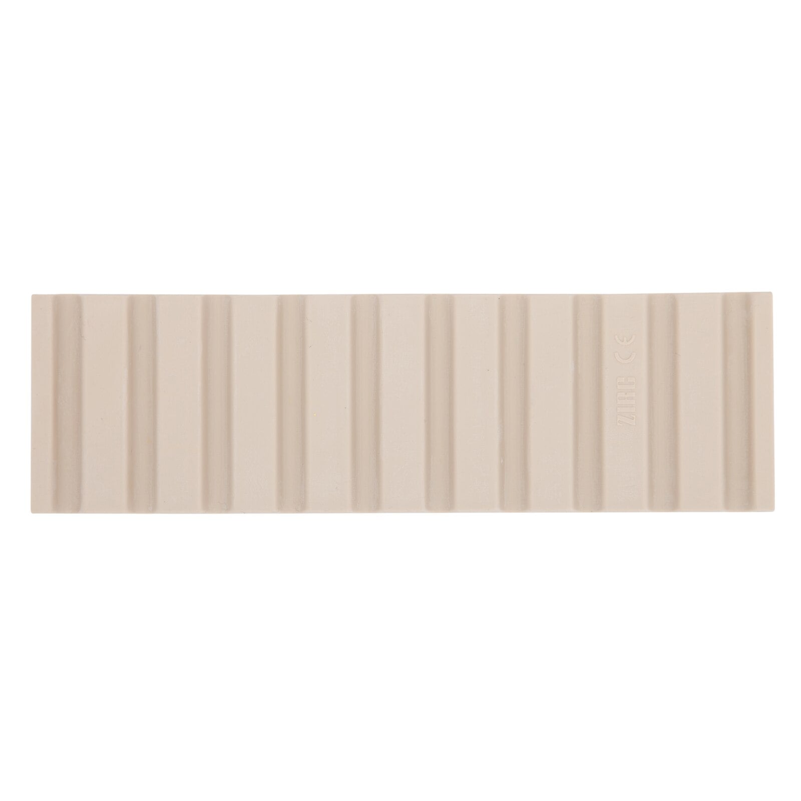 Zirc Dental Beige Instrument Mat, Reversible, 10/4 Capacity, Autoclavable, 6-3/4" x 2" x 3/8", 20Z464-G