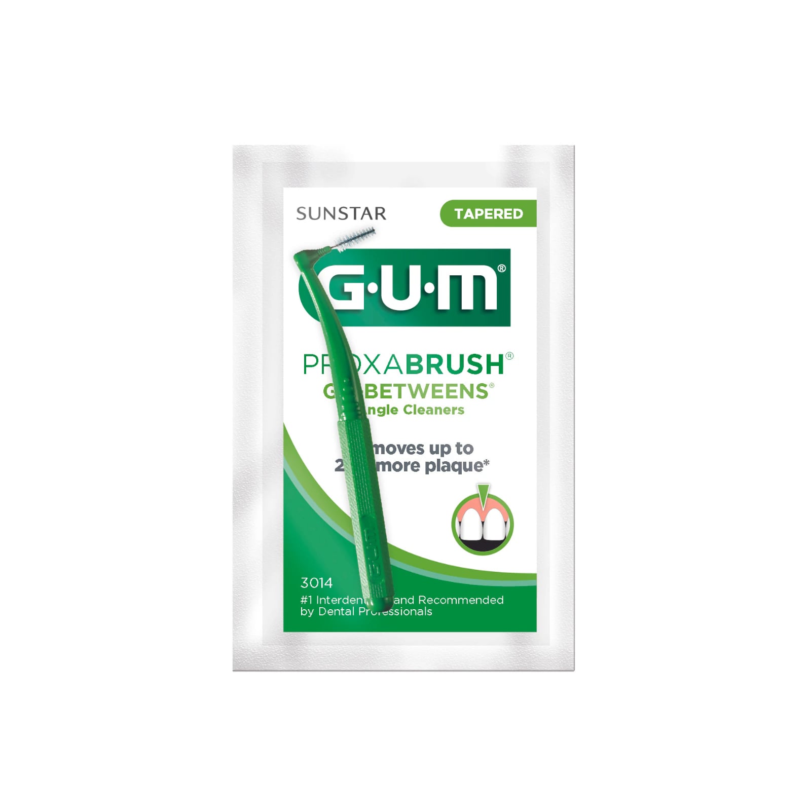 Sunstar Butler GUM Go-Between Proxabrush Interdental Cleaners, Tight Tapered Angle, 36/Bx