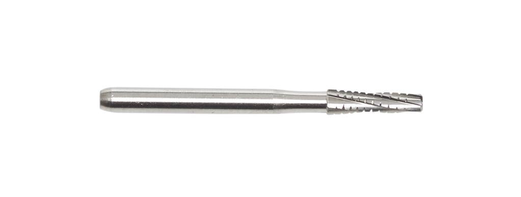 SS White #560 Carbide Bur, Straight Flat End Cross Cut, FG (Friction Grip), 100/Pk