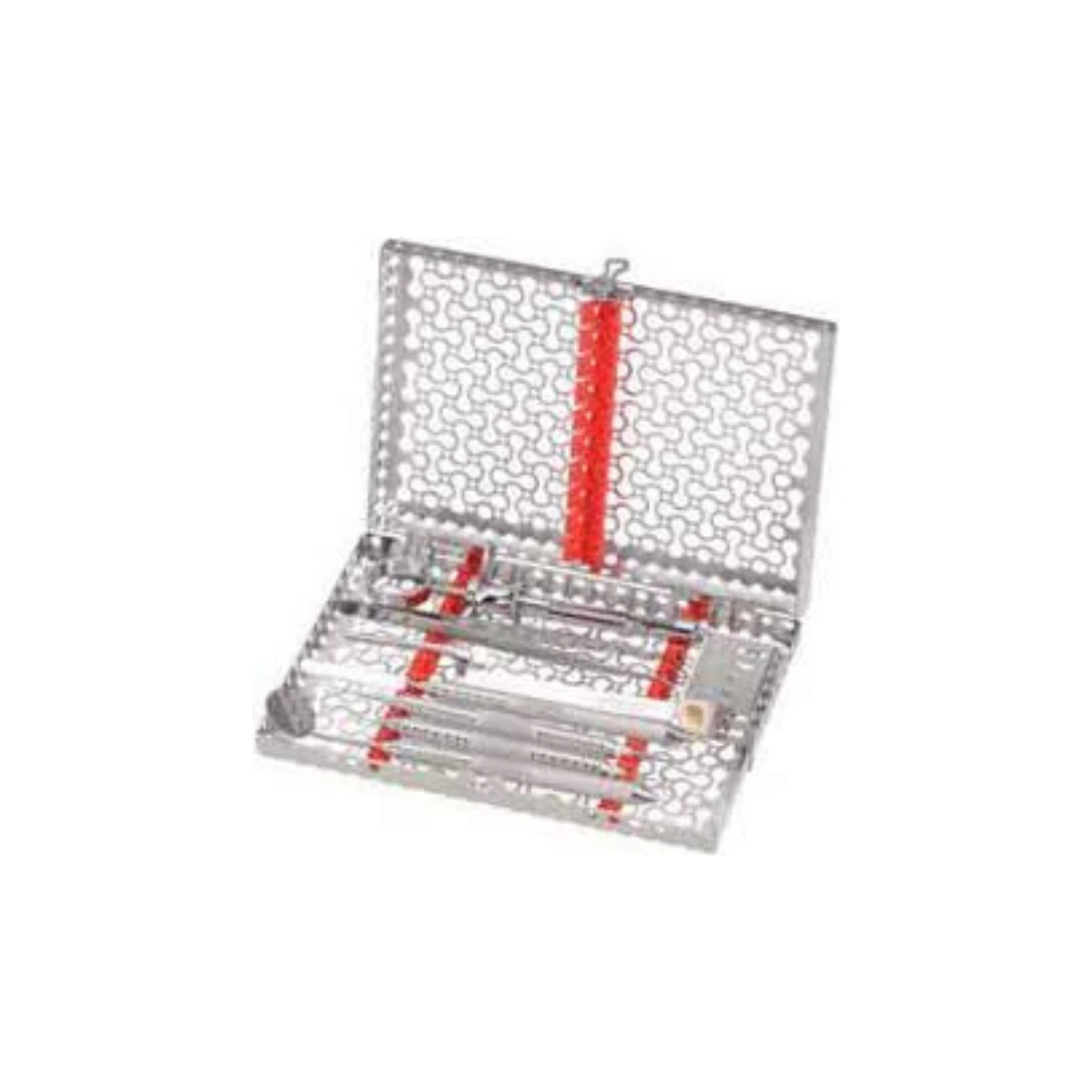 Hu-Friedy IMS Signature Cassette Small 10 Instrument Red Rails, IM5100RAIL