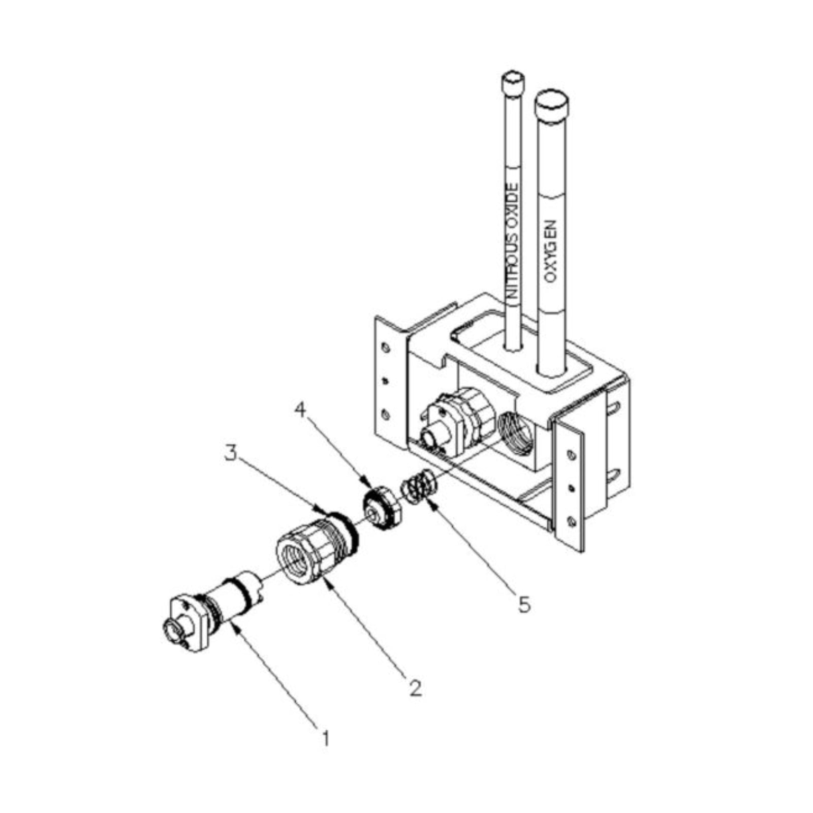 Porter Instrument Check Valve/Outlet Station Repair Kit