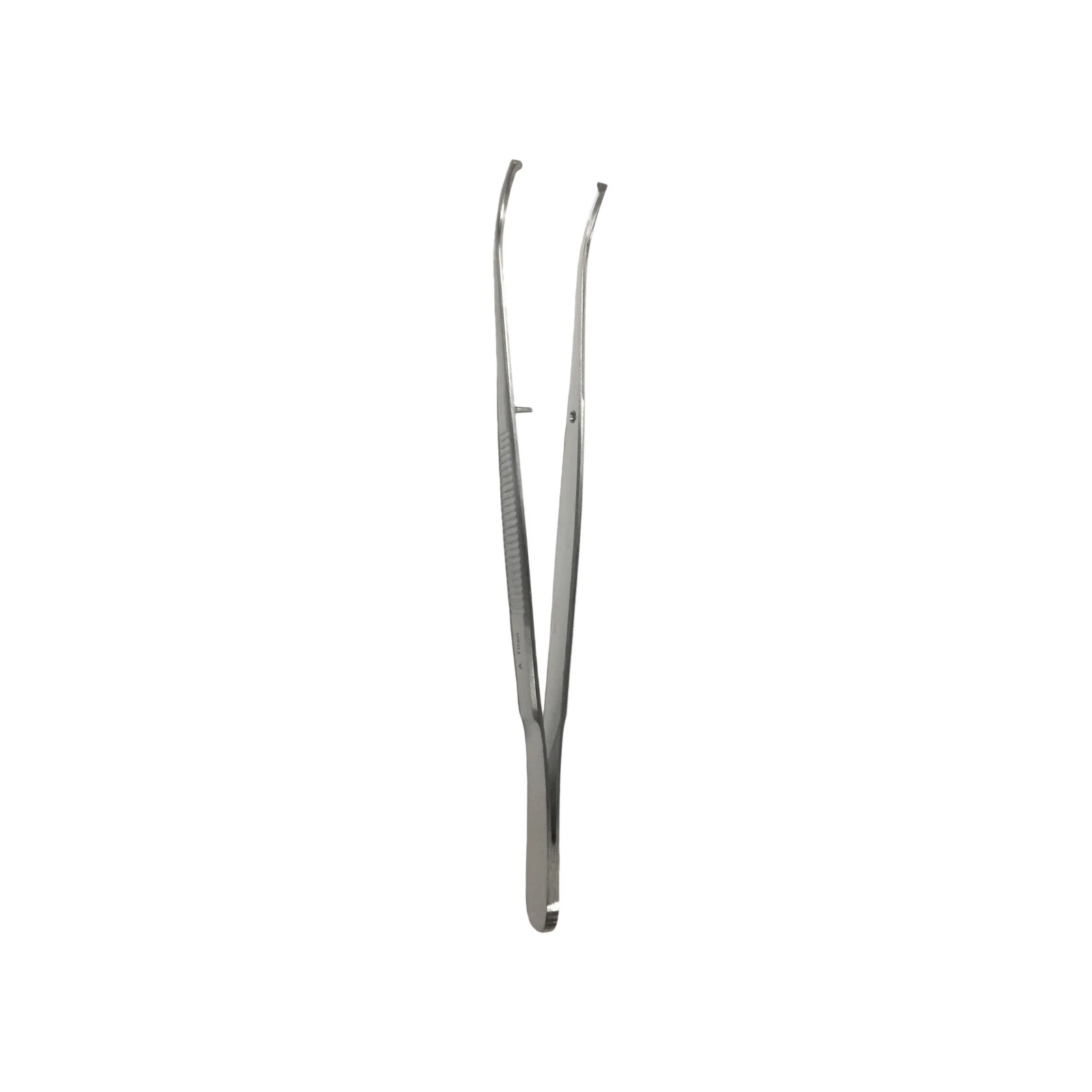 Graefe Tissue Forceps, 1x2 Teeth, Curved, 5.5" (A. Titan Instruments)