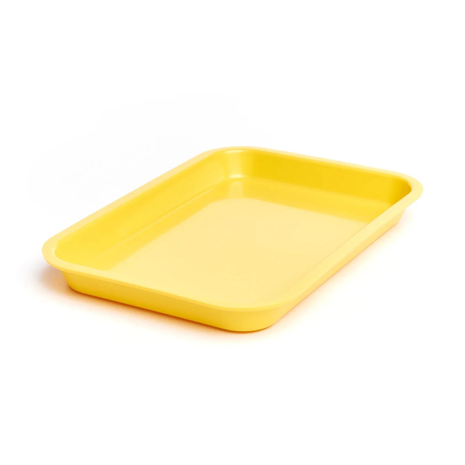 Plasdent Flat Tray Size-A (Chayes) Neon Yellow, 581-300AF-3N