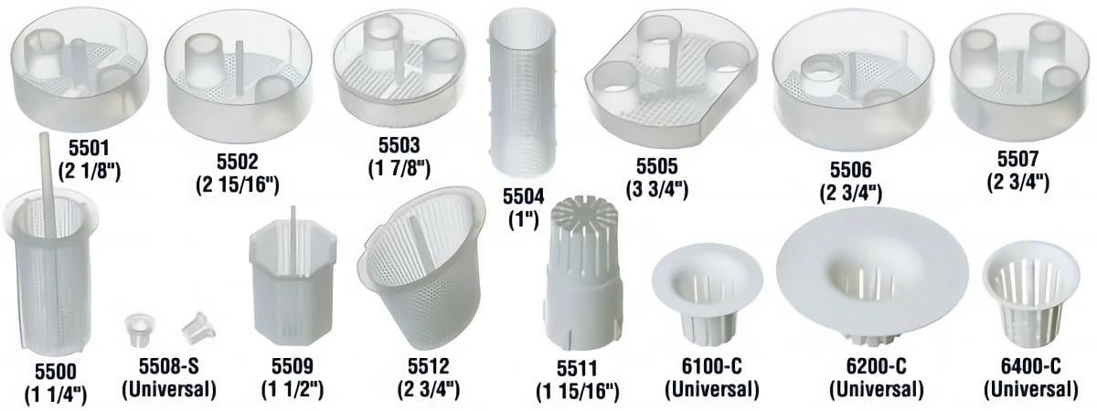 Dispos-A-Trap Evacuation Unit Trap Replacement, #5502, 144/Bx