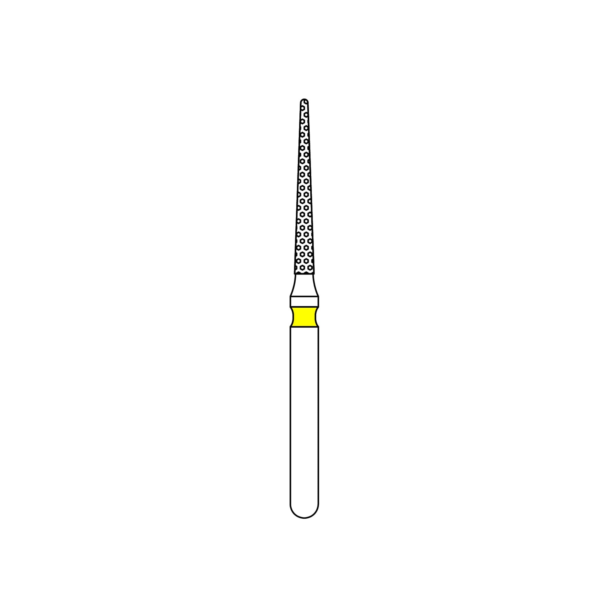 PRIVA Diamond Burs FG 859-010XF, 5/Pk