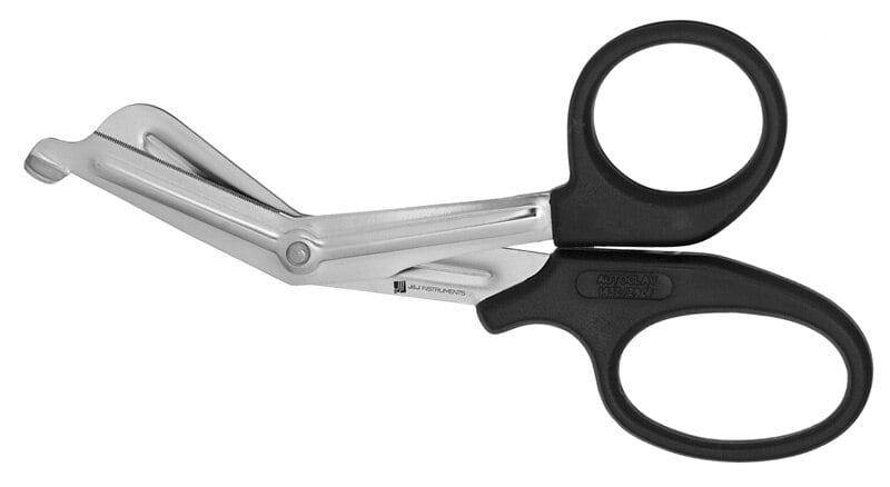 Utility Scissor 7.5" Black, Stainless Steel, Ergonomic Handle