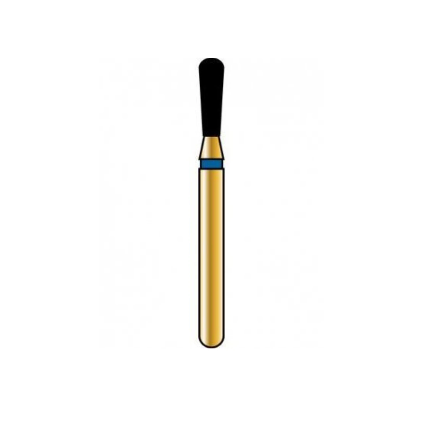Alpen Multilayer Diamond FG 849-016 Coarse Grit, Round End Tapered Bur, 5/Pk