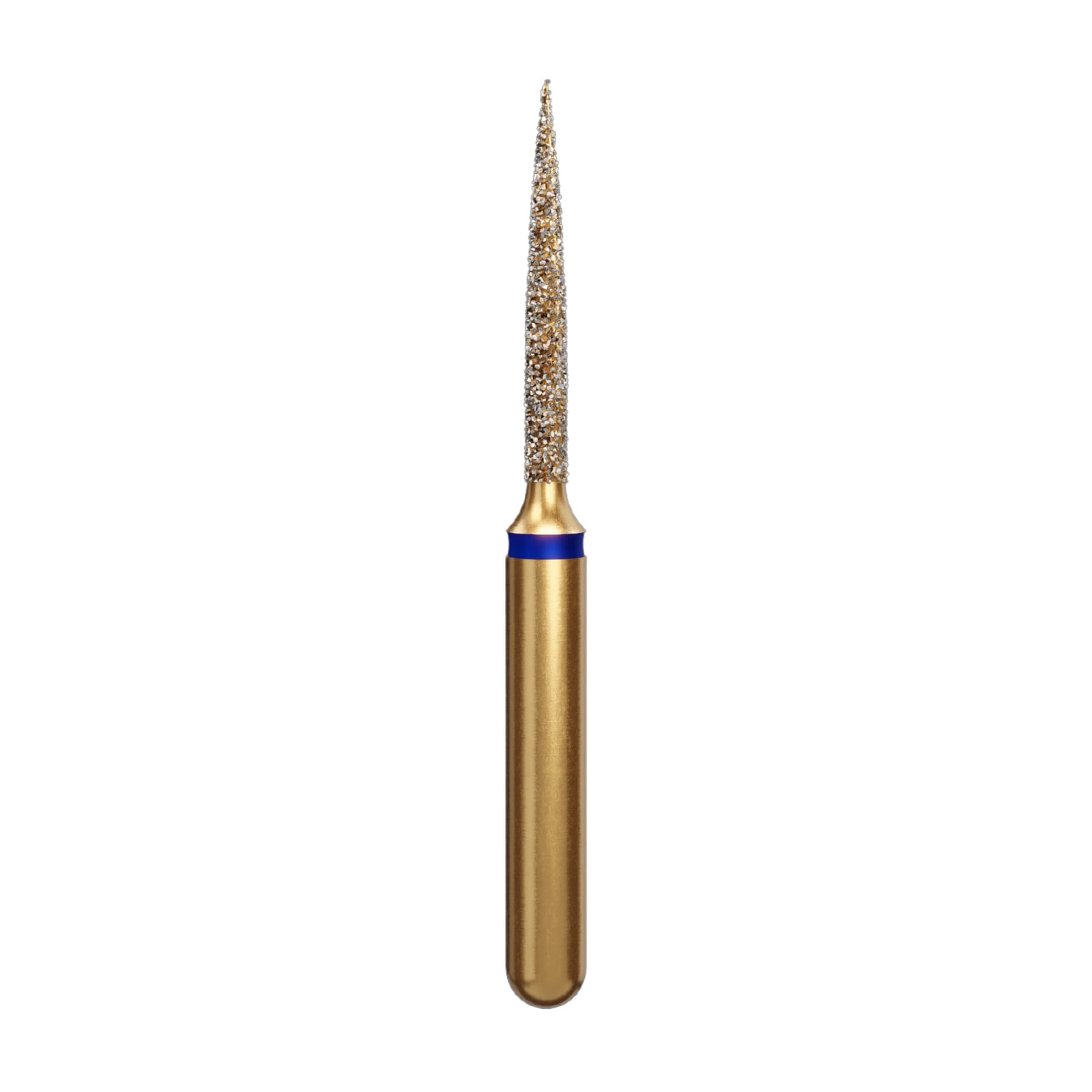 Alpen FG #862.010 SS (Short Shank) Coarse Grit, Flame Shaped Diamond Bur, 5/Pk