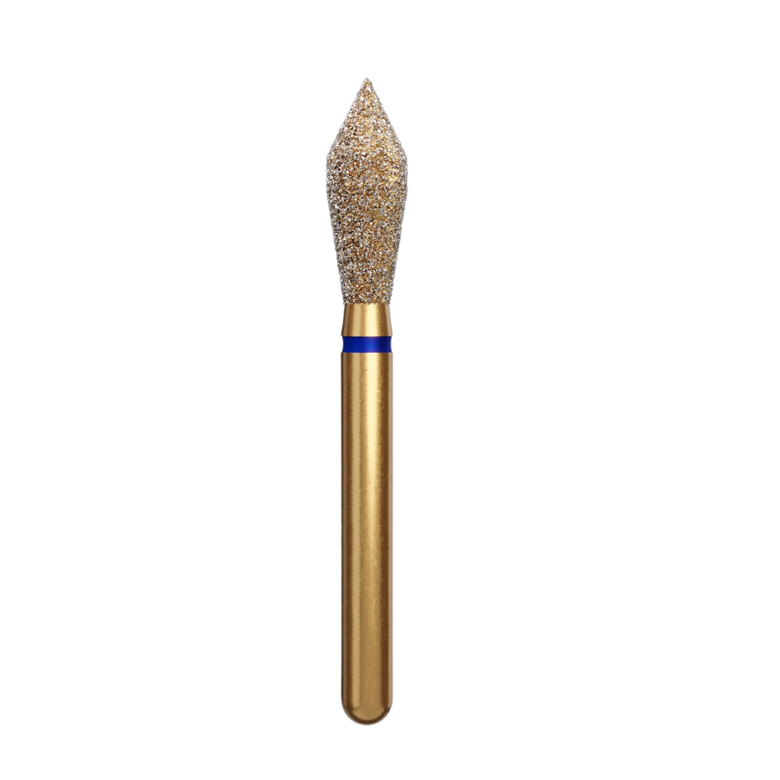 Alpen Multilayer Diamond Bur FG 899-027, Coarse Grit, Pointed Football Shape, 5/Pk