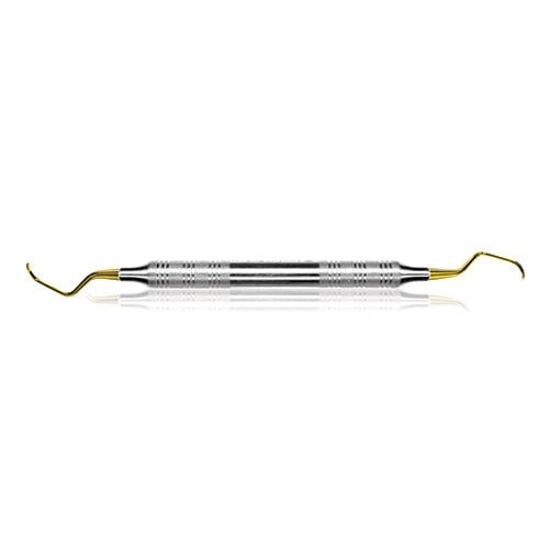 American Eagle Columbia 4L-4R XP Sharpen-Free Curette, Double End, EagleLite Stainless Steel, 3/8" (9.5mm), AECC4L-4RXPZ