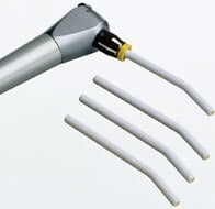 Seal-Tight Type Air/Water Syringe Tips, White, 1500/Pk