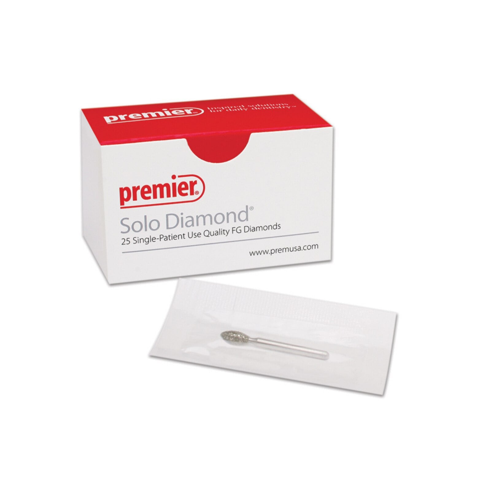 Premier Solo Diamond FG Single Use 1916F, 25/Bx