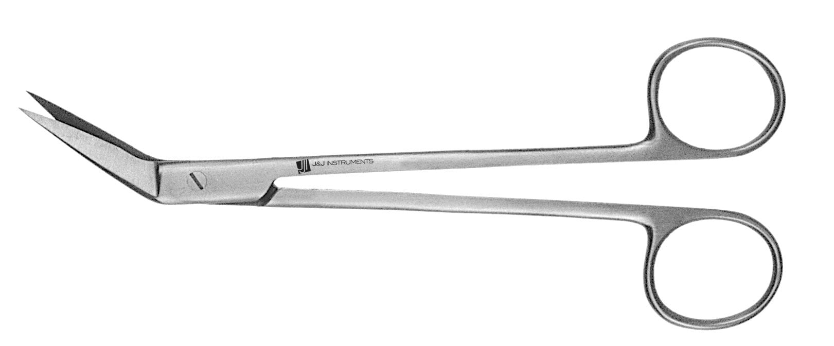 Kelly Curved Scissors, 6-1/4" Angled, Stainless Steel