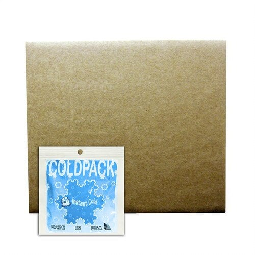 Coldstar Disposable Instant Cold Packs, 5" x 5.5", 80/Case, 10407