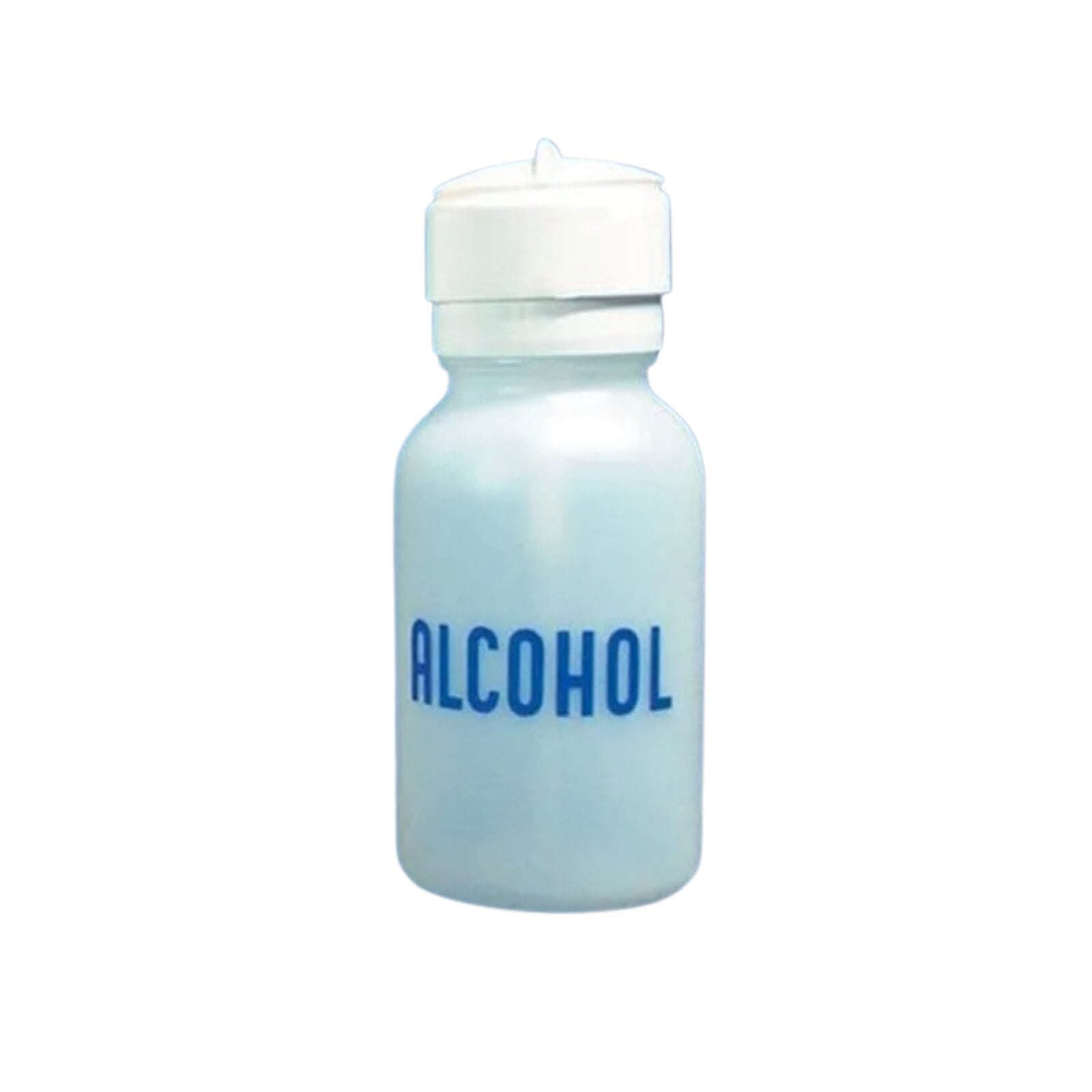 Pump Dispenser, 8 oz Clear with Alcohol Print
