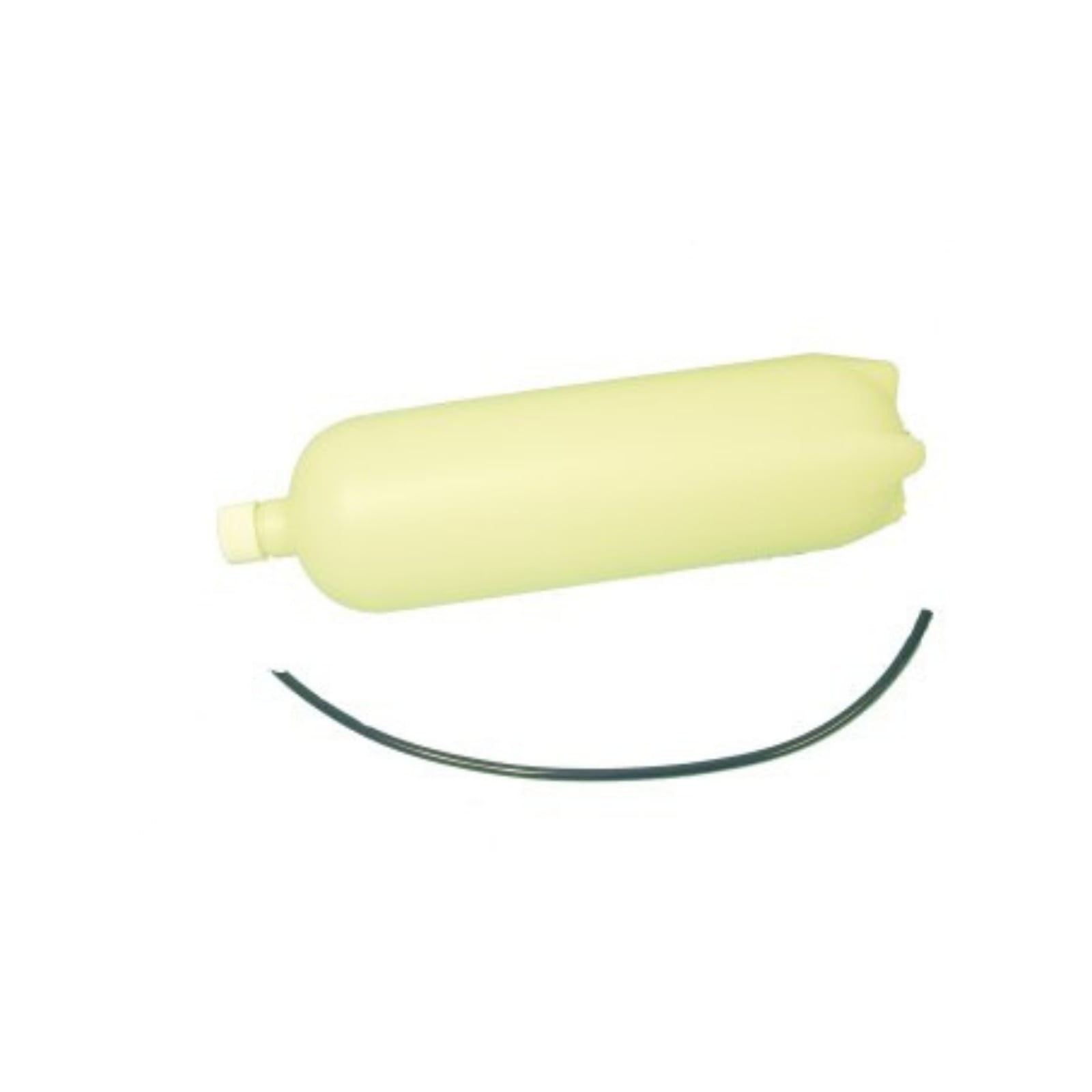 Plasdent High Pressure Water Bottle, 2 Liter, White, 3.5" Dia x 14.5" H, 1/Pk, HPB-4911