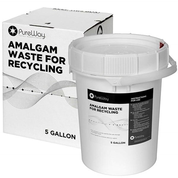 Eco II Amalgam Waste Recycling System, 5 Gallon Bucket, 1/Pk