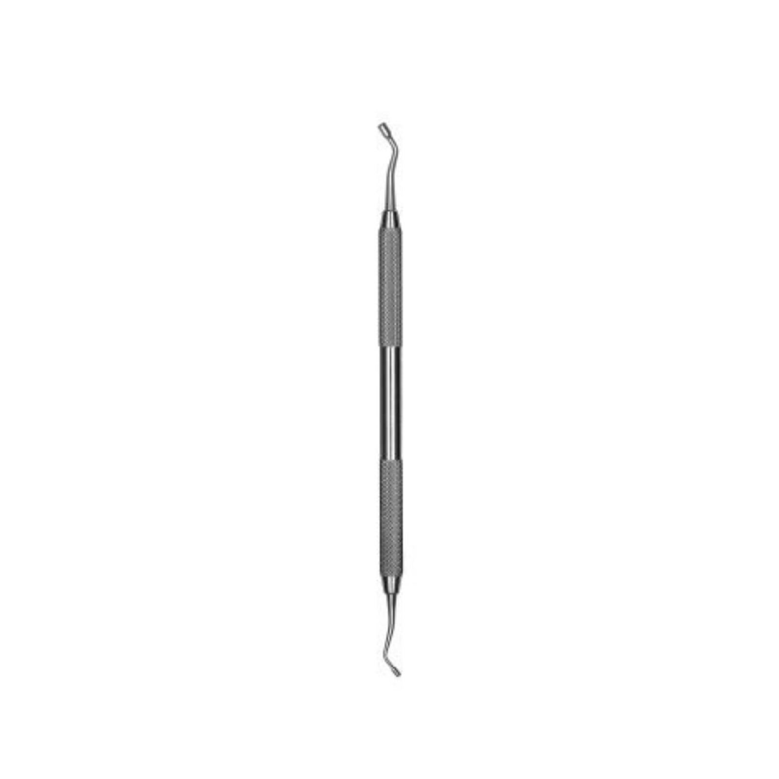 Hu-Friedy Amalgam Plugger/Condenser, Marquette 0/1, Double-End, Serrated, #41 Round Handle, PLG0/1