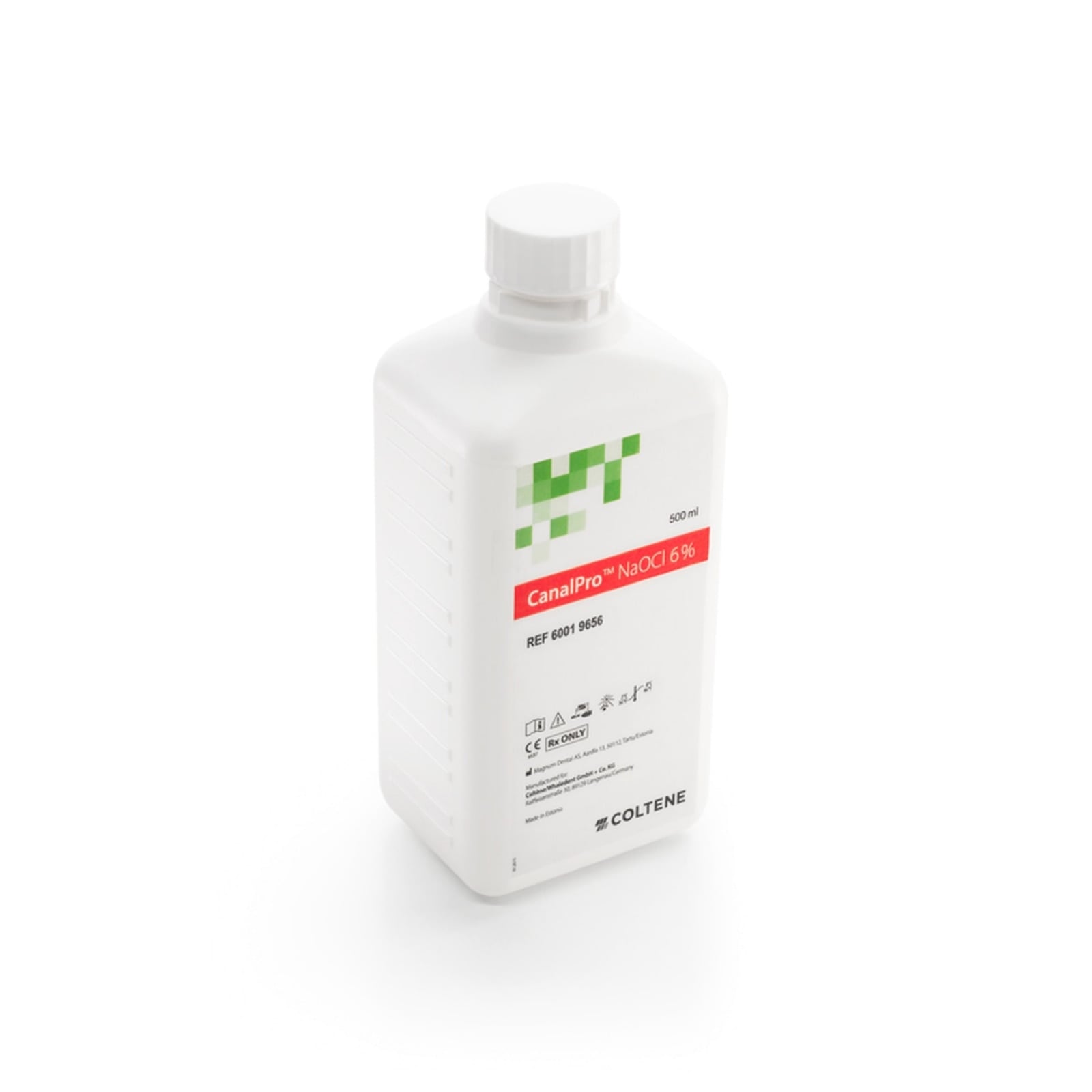 CanalPro Sodium Hypochlorite 6% Root Canal Irrigant, 480 ml (16 oz) Bottle, 60011161