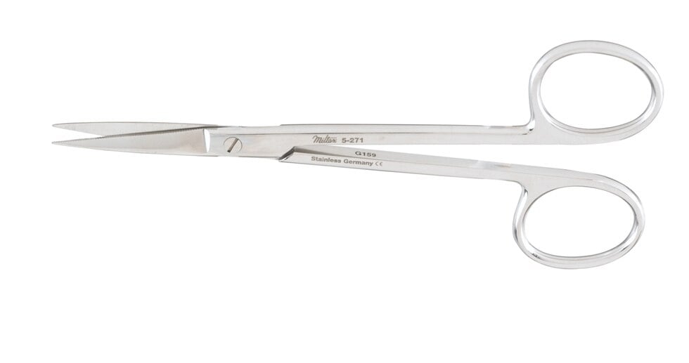 Miltex Wagner Plastic Surgery Serrated Scissors, 4-3/4"