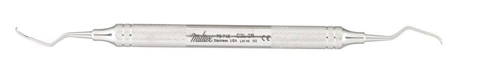 Miltex Columbia Curette 2L/2R, Double-Ended Dental Instrument
