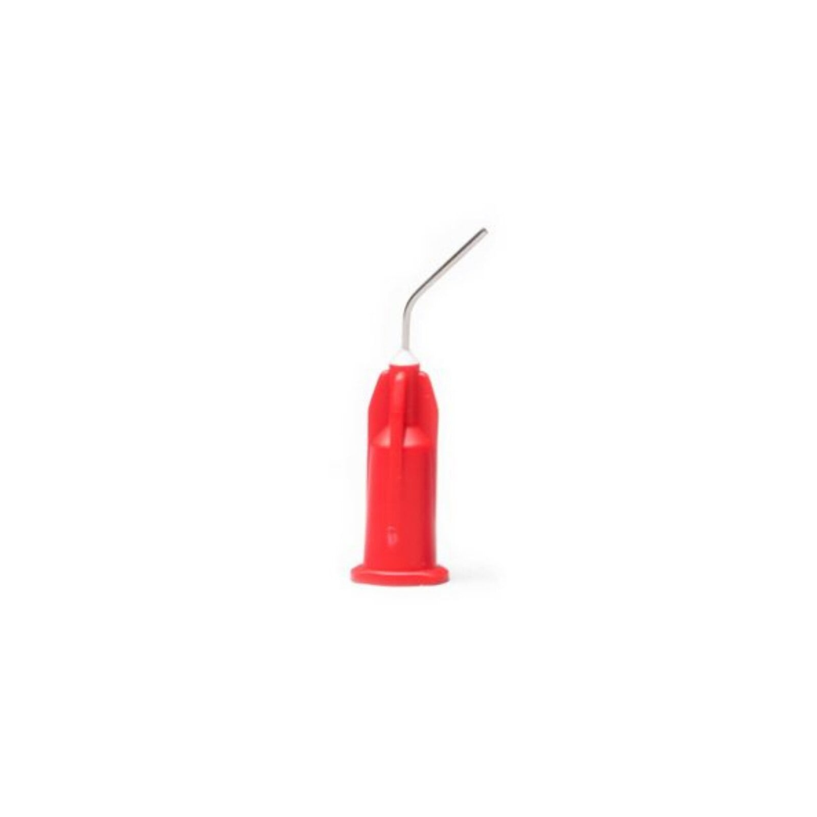 Pulpdent Prebent Applicator Tips, 23 Gauge x 1/2", Red, Luer Lock, 20/Pk, #23R20