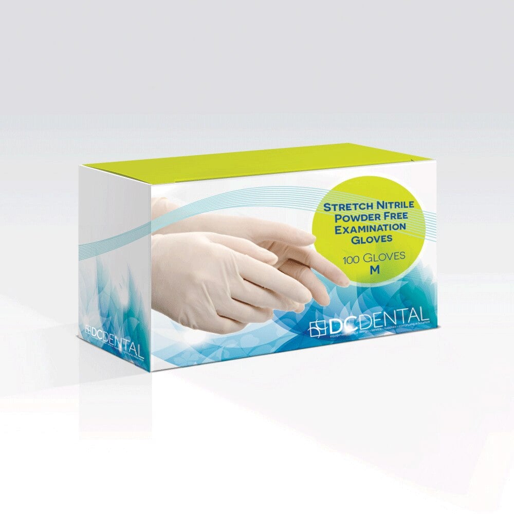 Blue Nitrile Examination Gloves, Powder-Free, Textured, X-Large, 100/Box, Case of 10 Boxes