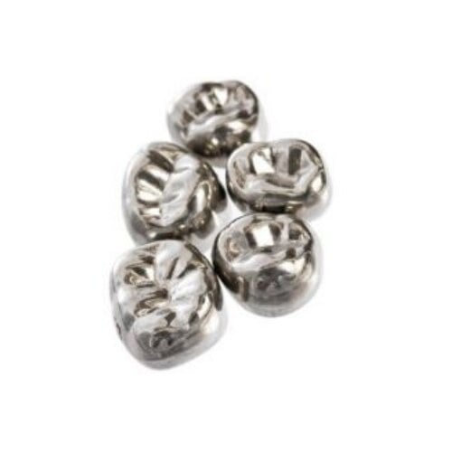 Evolve #6 Stainless Steel Primary Molar Crown, 2nd Upper Right, 5/Pk