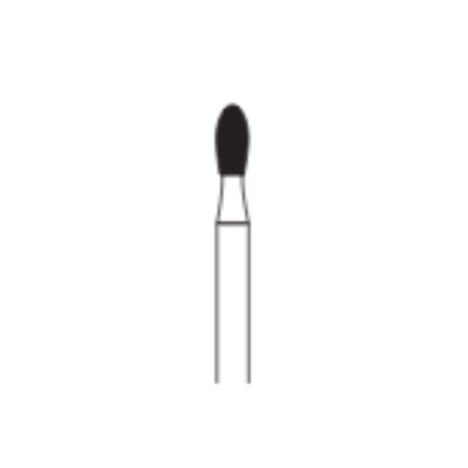 Egg-Shaped Multi-Use Diamond Bur, 379-016M, 6/Pk