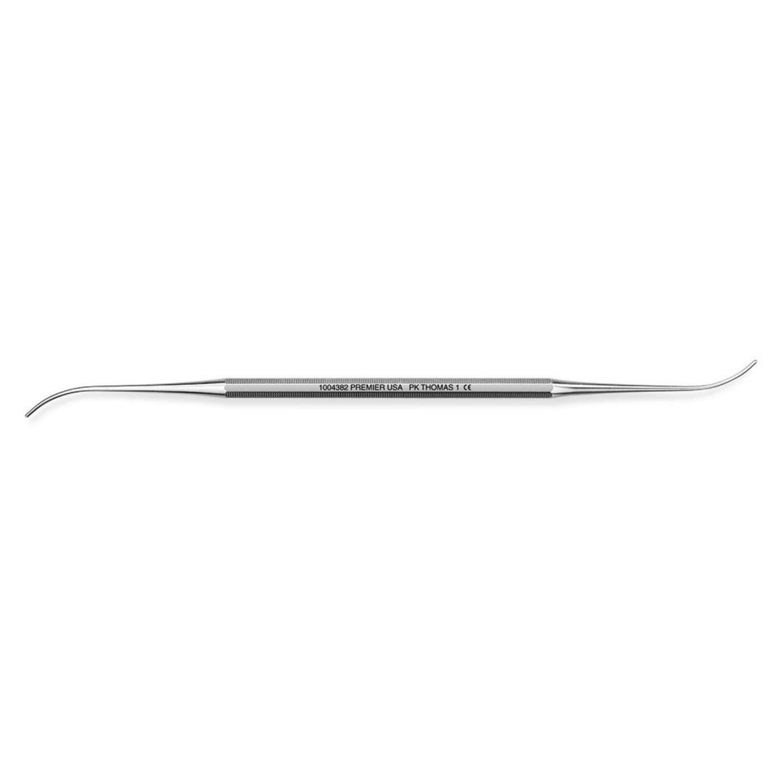 Premier Dental Products #1 PK Thomas Double-End Wax Instrument with Octagon Handle, DE1