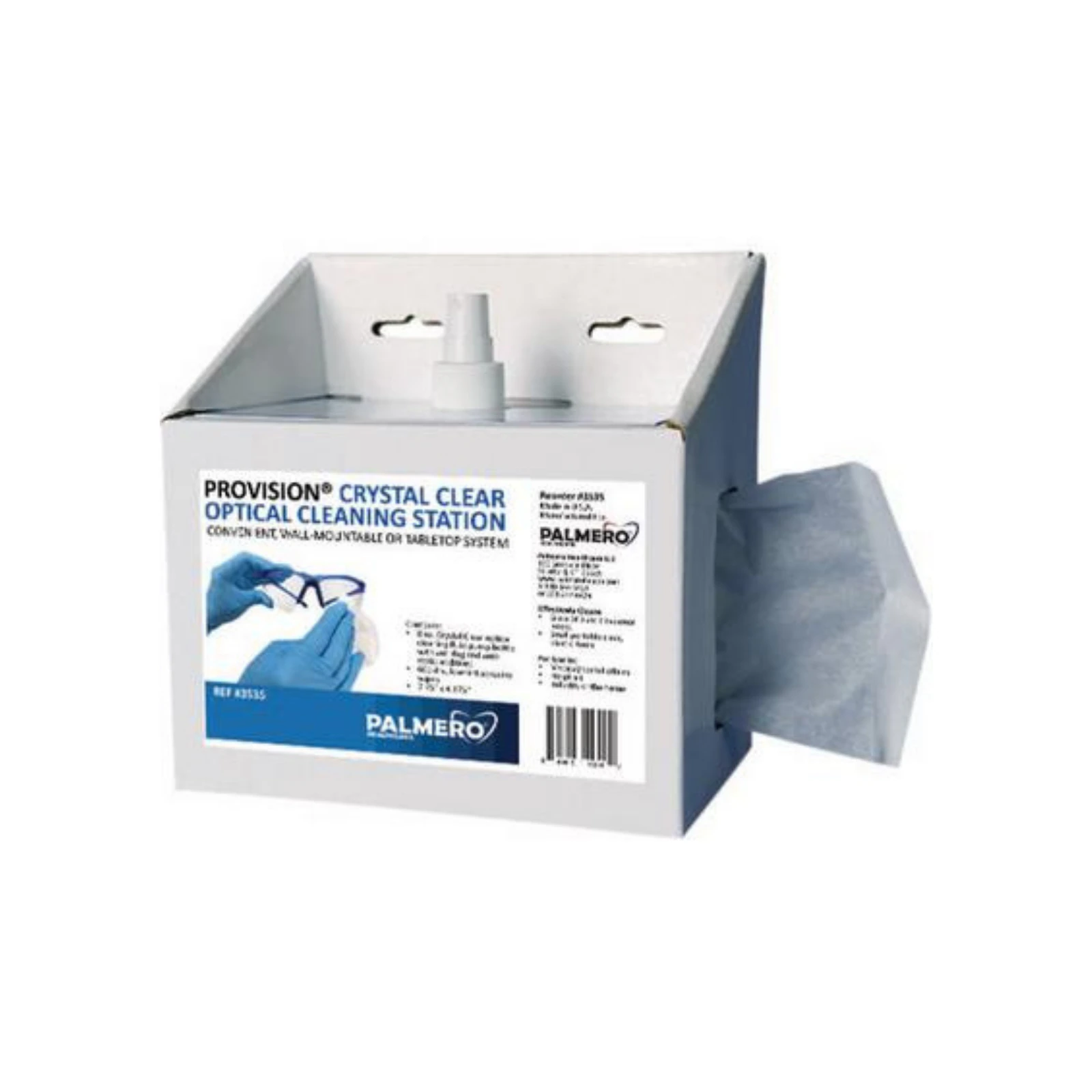 ProVision Lens Cleaning Station with 8 oz Pump Spray and 600 Dry Wipes