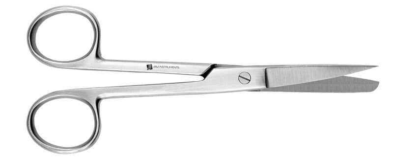 Operating Scissor 5.5" S/B Curved, Stainless Steel
