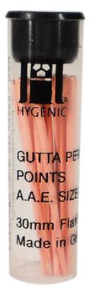 Coltene Gutta Percha Points, ISO Size #80, 20 Points per Pack, 5 Vials per Box
