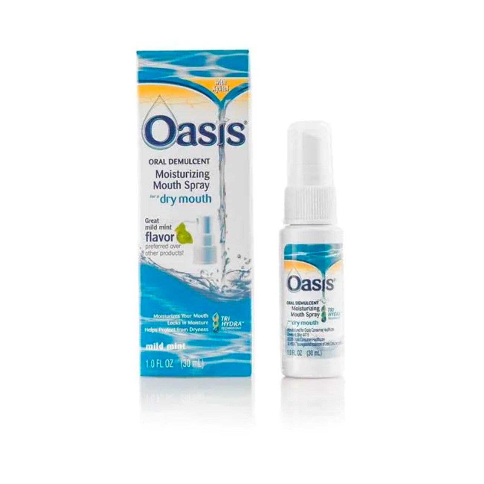 Oasis Moisturizing Mouth Spray for Dry Mouth, Mint Flavor, 1 oz, 01KZ65A7B0311GRTVP1GBVDV67