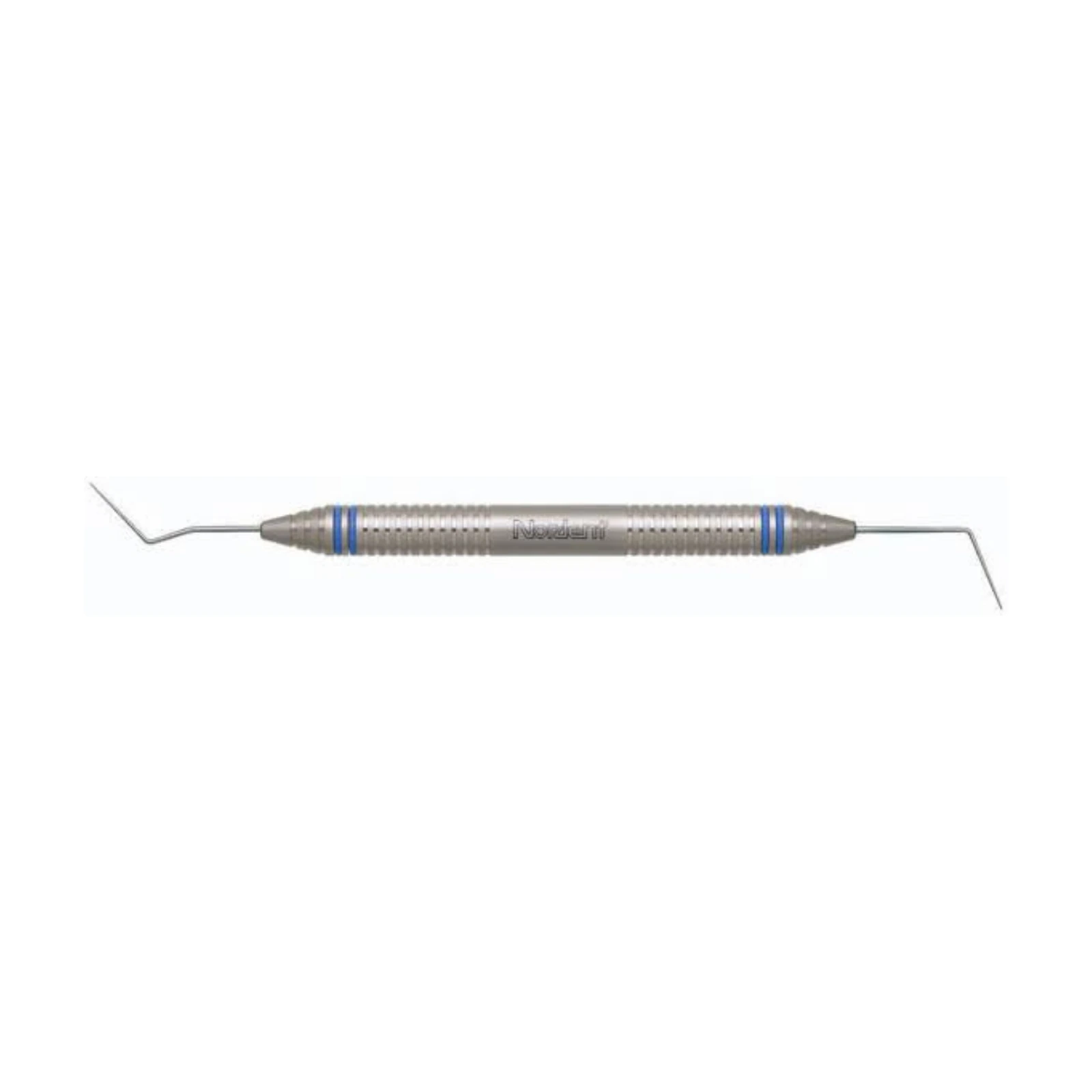 Nordent Composite Placement Instrument #55, Paddle/Acorn, Titanium Nitride Coated, DuraLite® ColorRings™ Handle, Double End