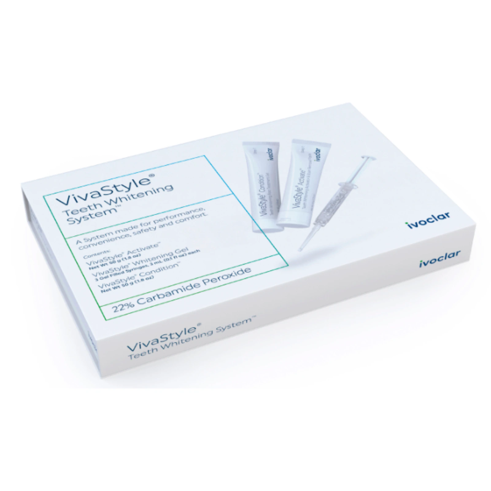 VivaStyle Whitening System 22% Take-Home Whitening Gel