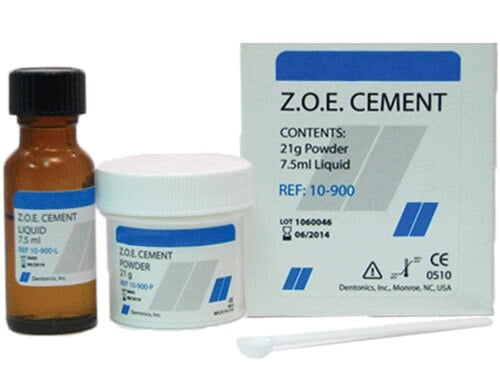 ZOE B&T-like Filling Material Kit, 21g Powder / 7.5ml Liquid